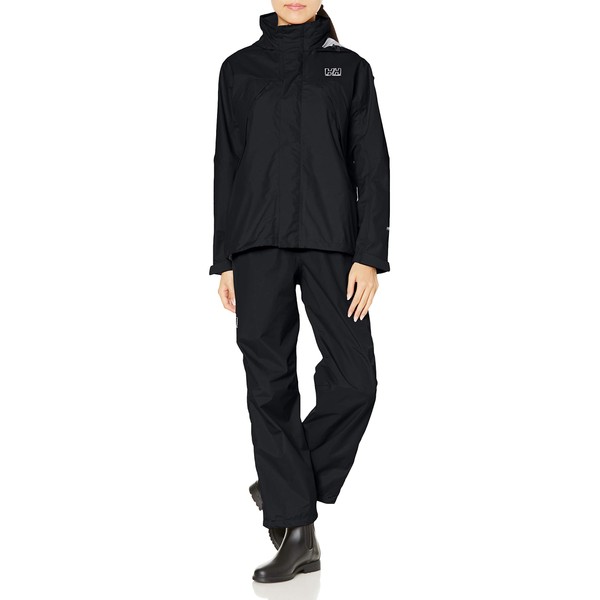 Helly Hansen Unisex Jacket, Helly Rain Suit, black ocean