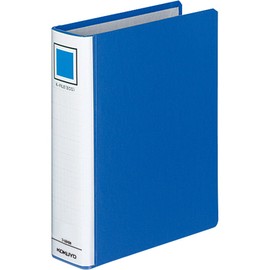 コクヨ ファイル パイプ式ファイル Kファイル A5縦 青 40mm 400枚 2穴 フ-E842B