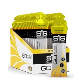 Science in Sport GO Isotonic Energy Gel 30 x 60ml Zitrone Limette, Vegan - Isotonische Formulierung mit 22g Kohlenhydrate, Guter Energielieferant, Alternative f√ºr isotonische Getr√§nke