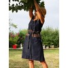 TDenim Unisex Big Pocket Zip Apron Blue Jeans Rostaing One