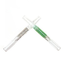 2PCS Cuticle Oil Pens for Nail Care,Cuticle Revitalizer Oil Pen with Soft Brush,Cuticle Oil to Prevent Nail Cracking and Dry (Lily & Apple Flavor)