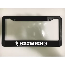 Browning Firearms hunting Camp Hunt Deer Ammo Deer Country  License Plate Frame