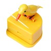 Woodpecker toothpick dispenser, Home retractable toothpick box, plastic toothpick dispenser,