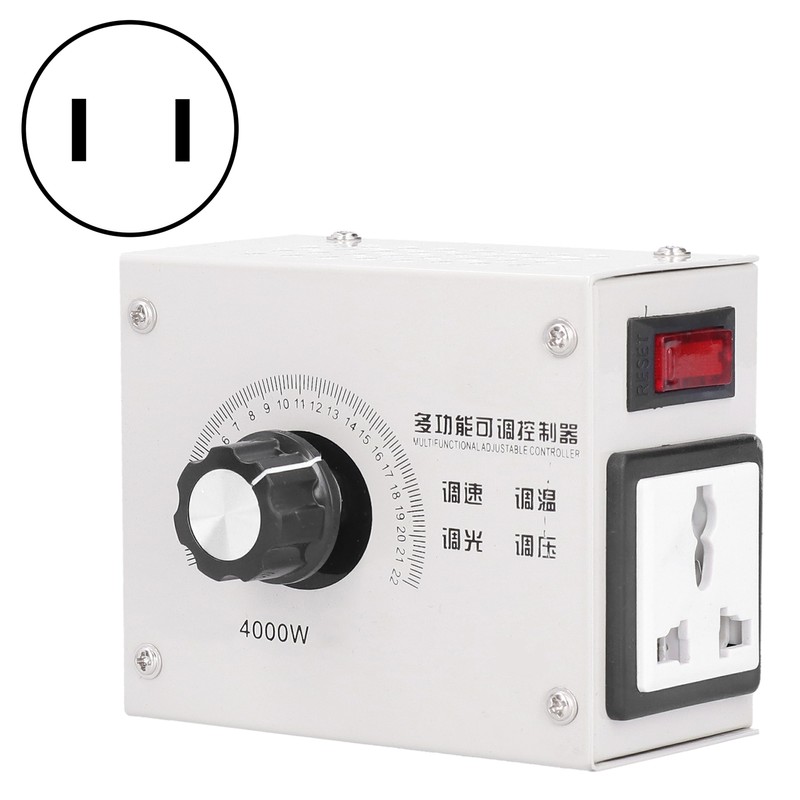 4000W SCR Voltage Regulator Dimmer High Power Electronic Thyristor Controller
