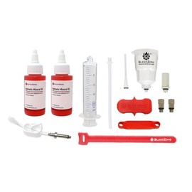 BleedZone Universal Brake Bleed Kit with Mineral Oil Compatible for Shimano & Tektro Hydraulic Brakes – Bicycle Hydraulic Brake Bleed Kit – Ideal for Hydraulic Bike Brakes, MTB, Road Bikes and More