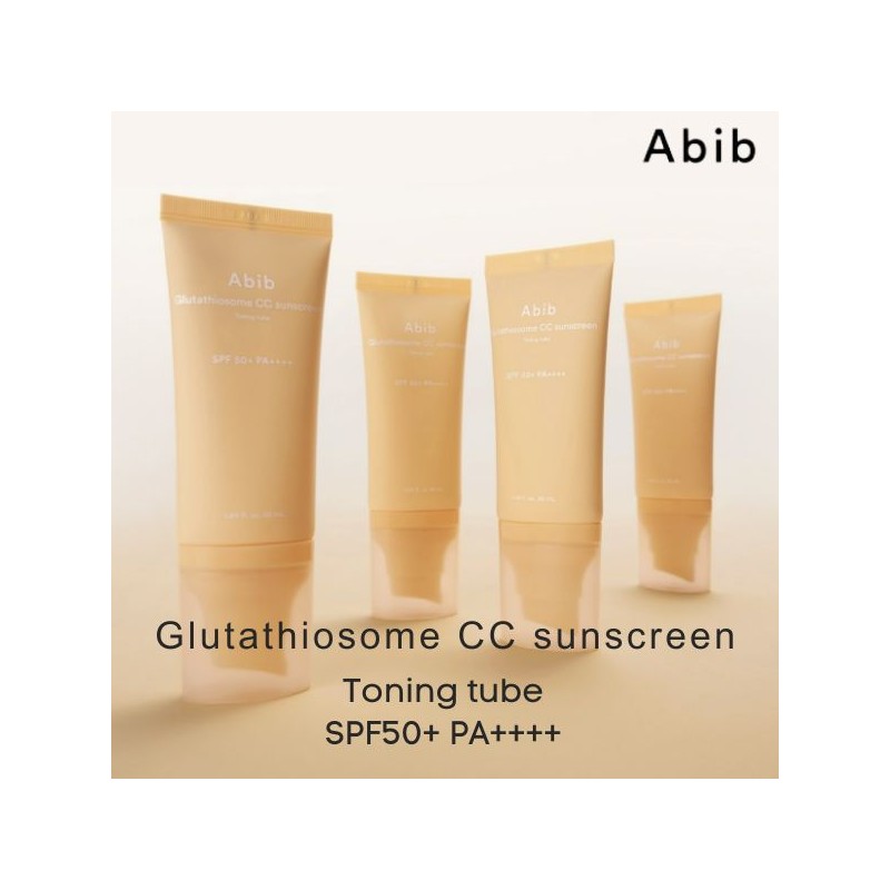 ABIB Gluthathiosome CC Sunscreen Toning Tube SPF50+ PA++++ 50ml