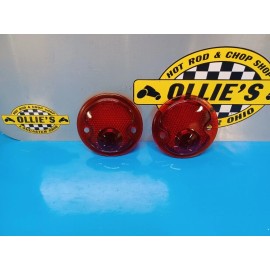 Dodge 35-53 DODGE TRUCK 37-48 PLYMOUTH WAGON FITS 1932-1933 GLASS TAIL LIGHT LENSES