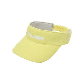 Callaway C24191212 Women's Sun Visor (Pile/Adjustable Sizing) / Hat Golf, 1060_yellow