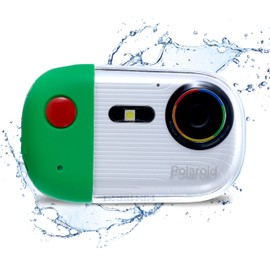 Polaroid Underwater Camera 18mp 4K UHD, Polaroid Waterproof Camera for Snorkeling and Diving with LCD Display, USB Rechargeable Digital Polaroid Camera for Videos and Photos