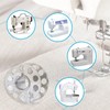 50Pieces Sewing Machine Iron Bobbins - Upgraded Metal Sewing Machine