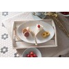 Yamanashi 42190442 Small Plate, White, 16 Scouche Grace