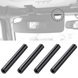 Sun Visor Replacement Repair Tube Kit Compatible with Wrangler JK JKU 2007-2017 Driver & Passenger Side Sunvisor(4 Pack)