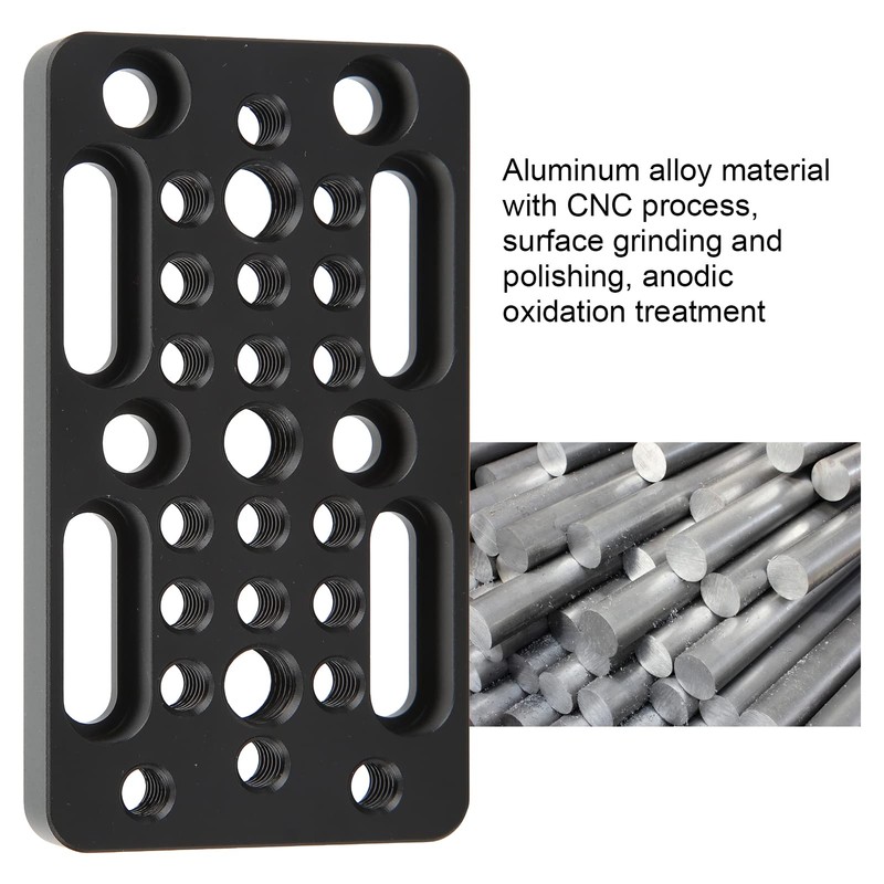 Camera Switching Plate, Standard Camera Cheese Plate for Camera Cage,