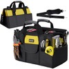 TICONN Heavy Duty Tool Bag with Multi-Pockets, Portable Tool Box