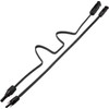 Leehitech 2 Pack 1 m Solar Flat Cable, Feed-Through Copper