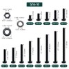 5/16-18 x 1-1/2" Hex Bolts with Nuts and Washers (10