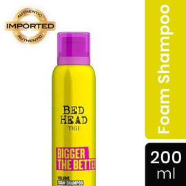 Bed Head by TIGI Bigger The Better Volume Shampoo Foam for Lowerless Hair 200ml