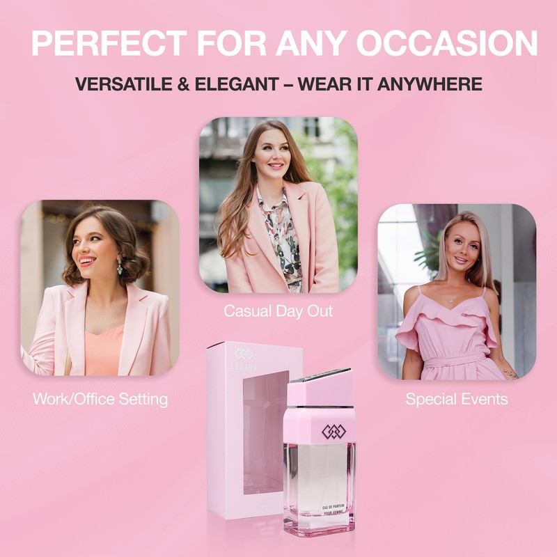 LEG3ND Ladies EDP Spray for Women - Long-Lasting Luxury Fragrance