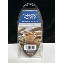 Yankee Candle LOT OF 3-Yankee Candle WOODLAND WEEKEND MEMORIES Fragranced Wax Melts 2.6oz 6Pk
