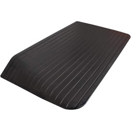 RK Safety RK-RTR05 Rise Solid Rubber Power Wheelchair Scooter Threshold Ramp (1 pcs, 35'' x 18'' x 3'')