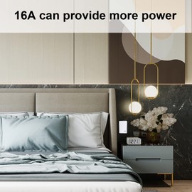 NineLeaf 16A Wireless Switch Kit for LED Lights Lamps with Remote Control Wire Free Receiver No Wiring No Battery Required Easily Installed 6 Pack