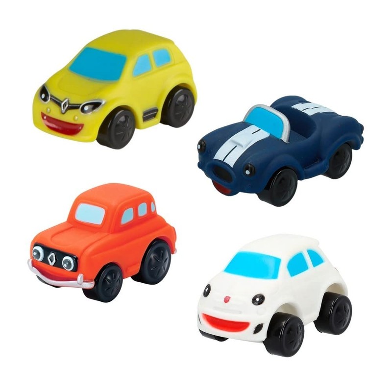 Motor Town 46338 Pack of 4 Rubber Vehicles