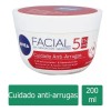 Crema Facial Nivea Antiarrugas 5en1 Antioxidante 200 Ml