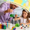 PEDOBALI 110 Pcs Glass Test Tubes with Cork Stoppers Lab