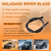 HULADAED® 24''+21''+12'' Silicone Windshield Wipers Replacement for Buick Enclave 2017-2012