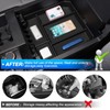 Autorder 2PCS Center Console Organizer for Toyota Tundra 2025 2024