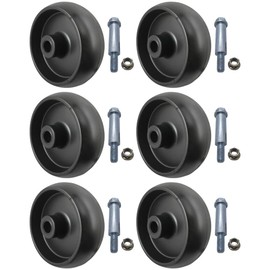 Parts 4 Outdoor Aftermarket Deck Wheels and Hardware 6Pk Replacement Deck Wheel Rollers GX10168 R11819 210-051 72-119 L110 Ztrak D110