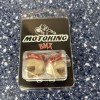BMX Motoring BMX Schrader Valve Captain Caps Red
