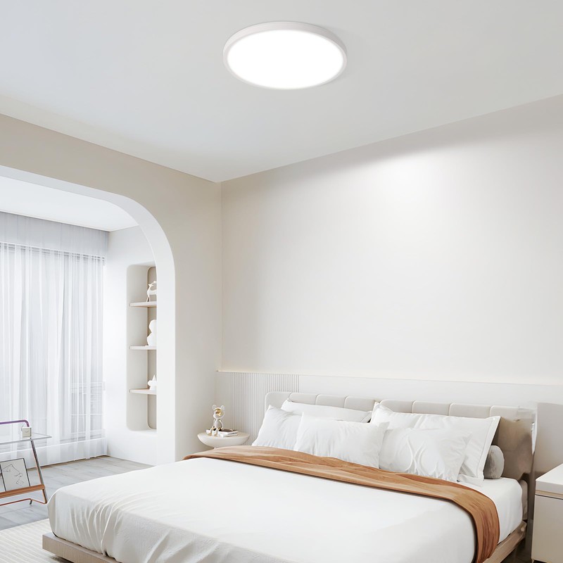muyuua Ceiling Light LED Ceiling Light Flat Bedroom Lamp 18