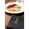 Securit Basic Range A5 Menu Holder with 2 Double Insert,