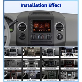 UNITOPSCI 2G+64G Android 13 Car Stereo for Ford F150/F250/F350 2004-2014 with Wireless CarPlay Android Auto, 7 Inch Touchscreen Radio, Bluetooth/GPS/WiFi, FM/RDS/EQ, Backup Camera/SWC/MIC