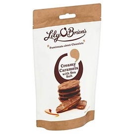 Lily O'Briens Creamy Caramels with Sea Salt, 120g