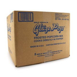 Gold Medal Caramel Glaze Pop Frosted Popcorn Mix, 50lb