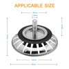 Bevy Designs Bathroom Sink Plug, Kitchen Sink Strainer | Universal