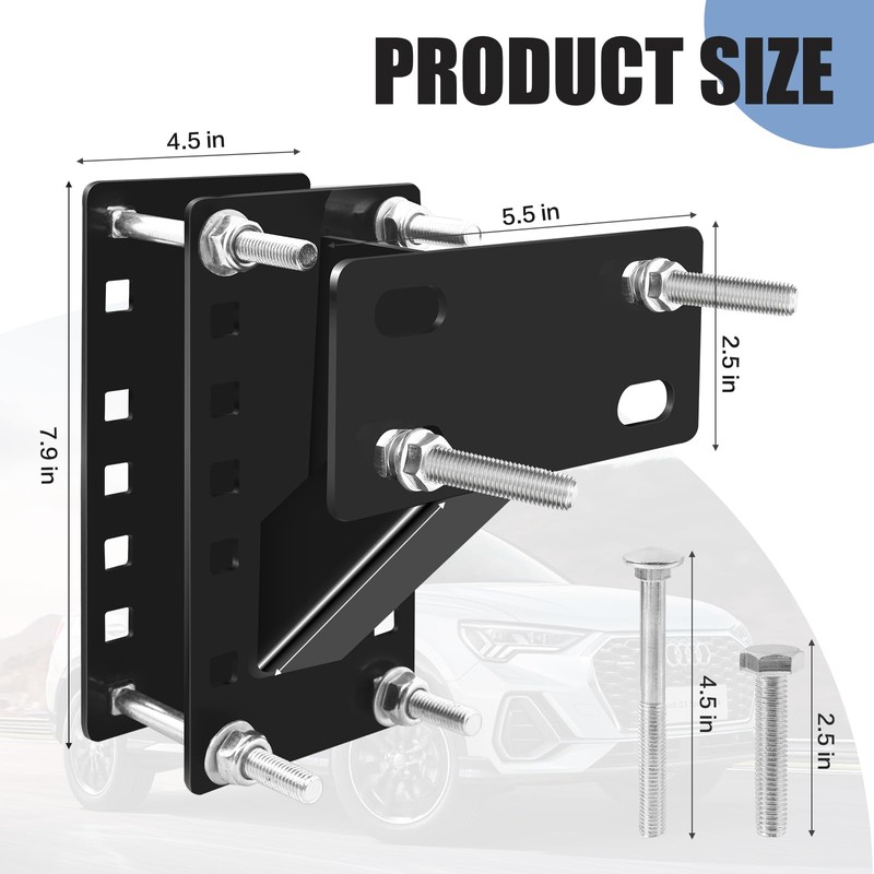 Spare Tire Mount, Universal Spare Tire Carrier Holder for Utility