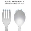 Children's Stainless Steel Cutlery Set - Fork and Spoon (Stitch)