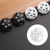 4pack/lot Small Castor Wheels Stainless Steel Caster Set for Furniture