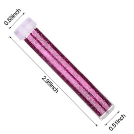 LISOPO 12 x Glitter Powder Glitter Shakers Glitter for Crafts, Card Making, Festival Decoration, Decorating, Glitter Powder for Nails, Body, Face, Slime, Cosmetics & Glitter
