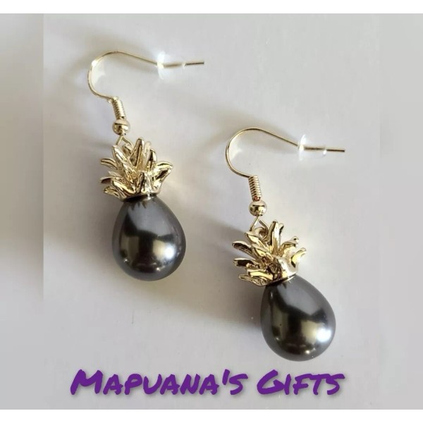 Hawaiian Pineapple Earrings