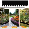 40" L x 8" H Metal Landscape Edging, Metal Lawn