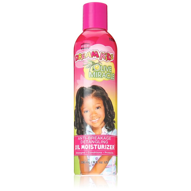 African Pride Dream Kids Olive Oil Miracle Oil Lotion 8oz, 8 Oz