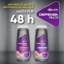 Silkamedic Talco Extra Secante Para Pies. Bote con 150g.