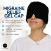 Cooling Gel Ice Pack Cap, Hot & Cold Headgear, Relieve