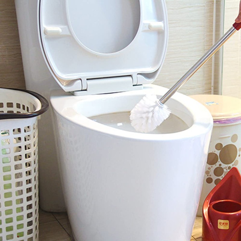 Replacement Toilet Bowl Brush Head,Toilet Brush Head Replacement with Stiff