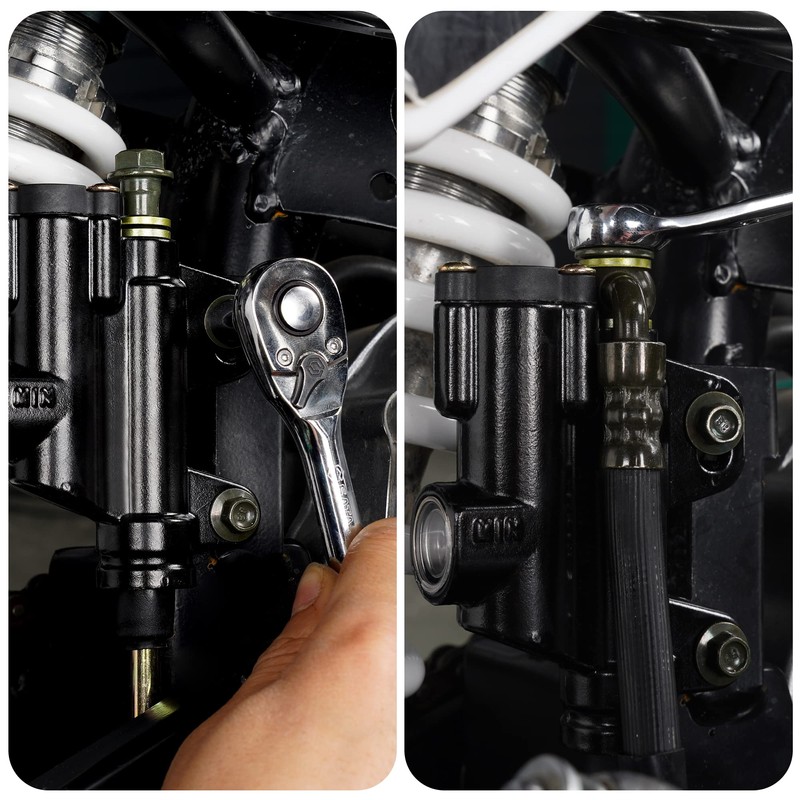 WEIYINGSI Rear Brake Master Cylinder Replacement for Sunl Pitster SSR