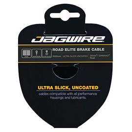 Jagwire Road Brake Cable - Elite Polished Ultra-Slick Stainless - 1.5X2000mm - SRAM/Shimano